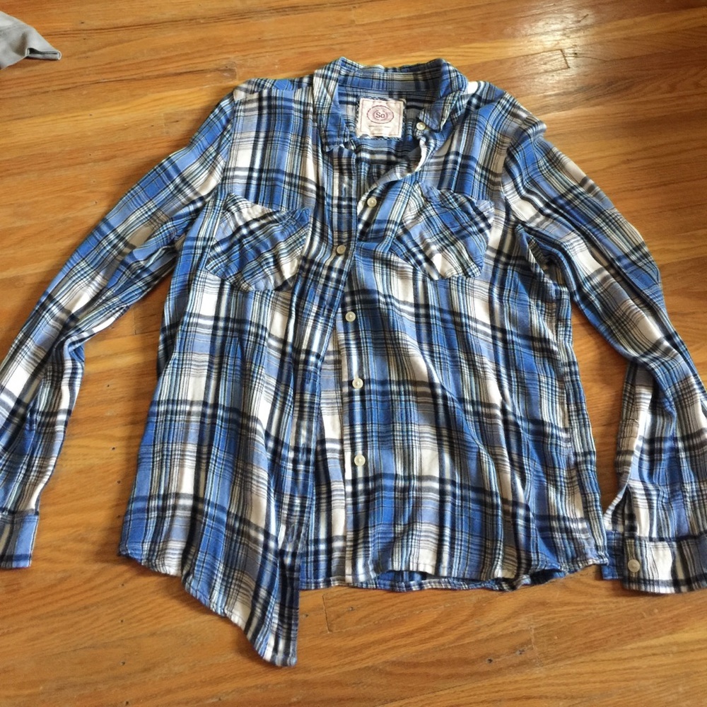 Button down flannel