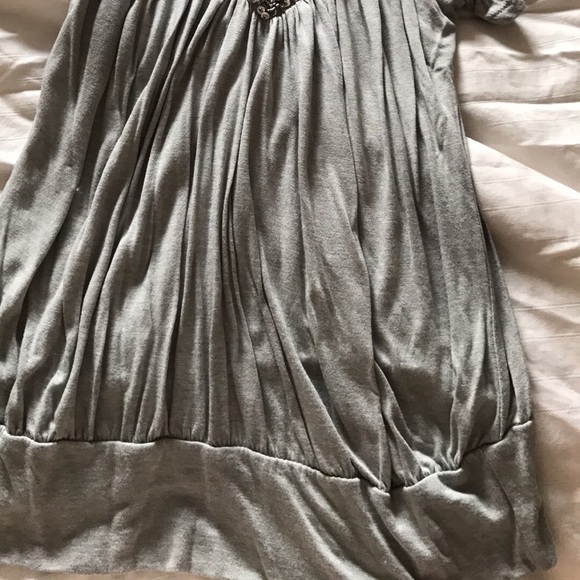 Grey embellished top - Picture 2 of 2