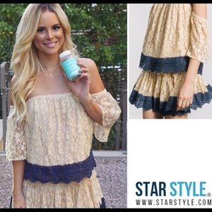 Misa Los Angeles two piece skirt and top