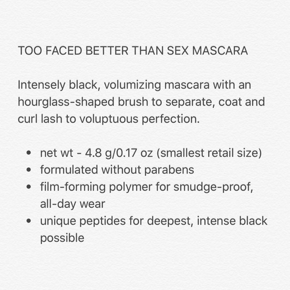 NIB Too Faced Sexy Lips & Lashes Set - Picture 5 of 8