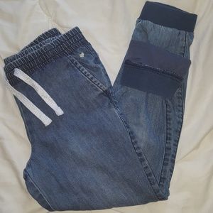 Girls lined jeans