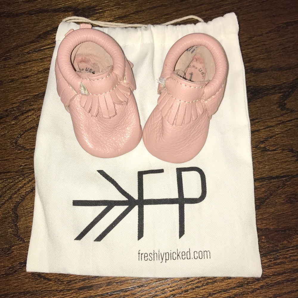 Freshly Picked Pink Moccasins