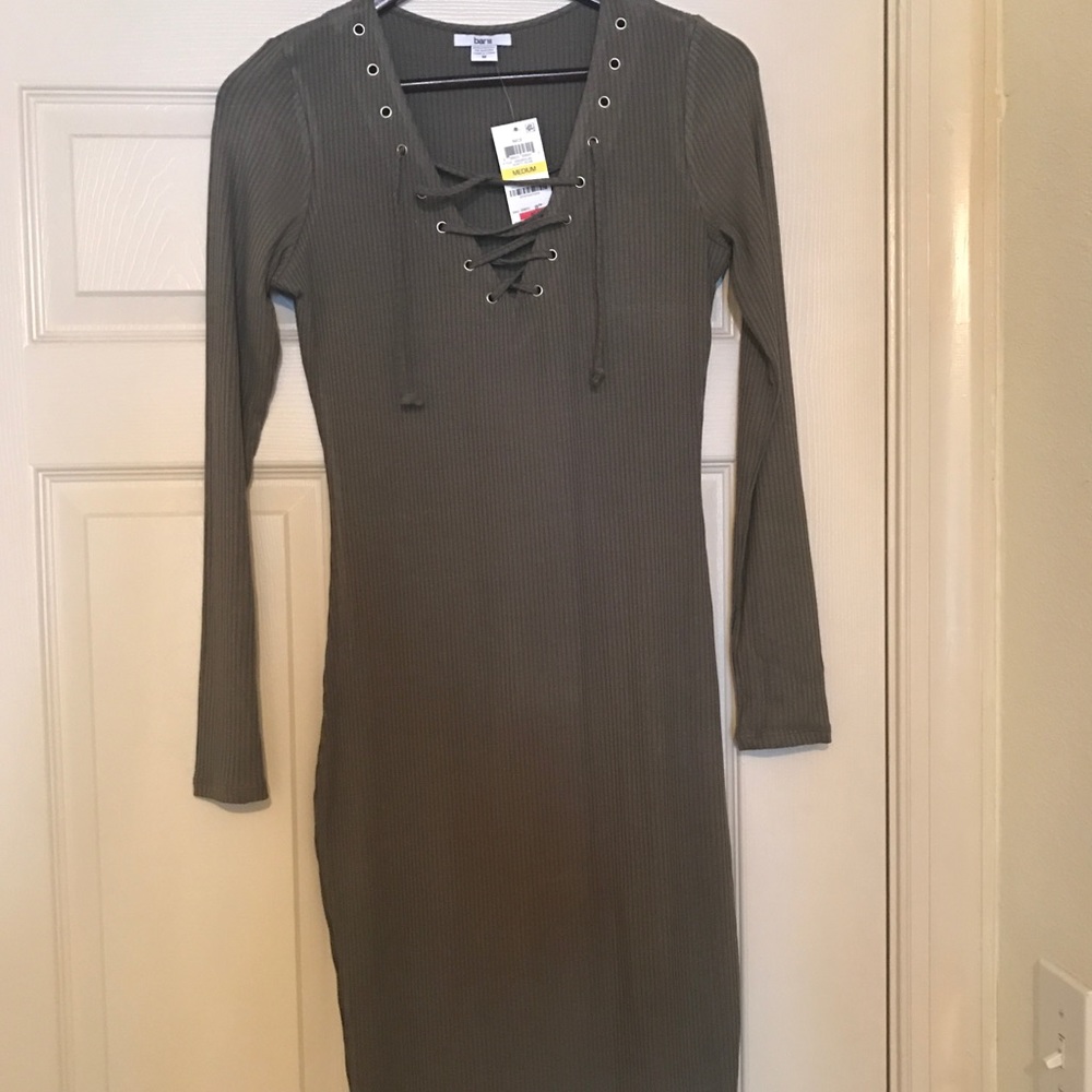 Beautiful Olive Pencil Dress