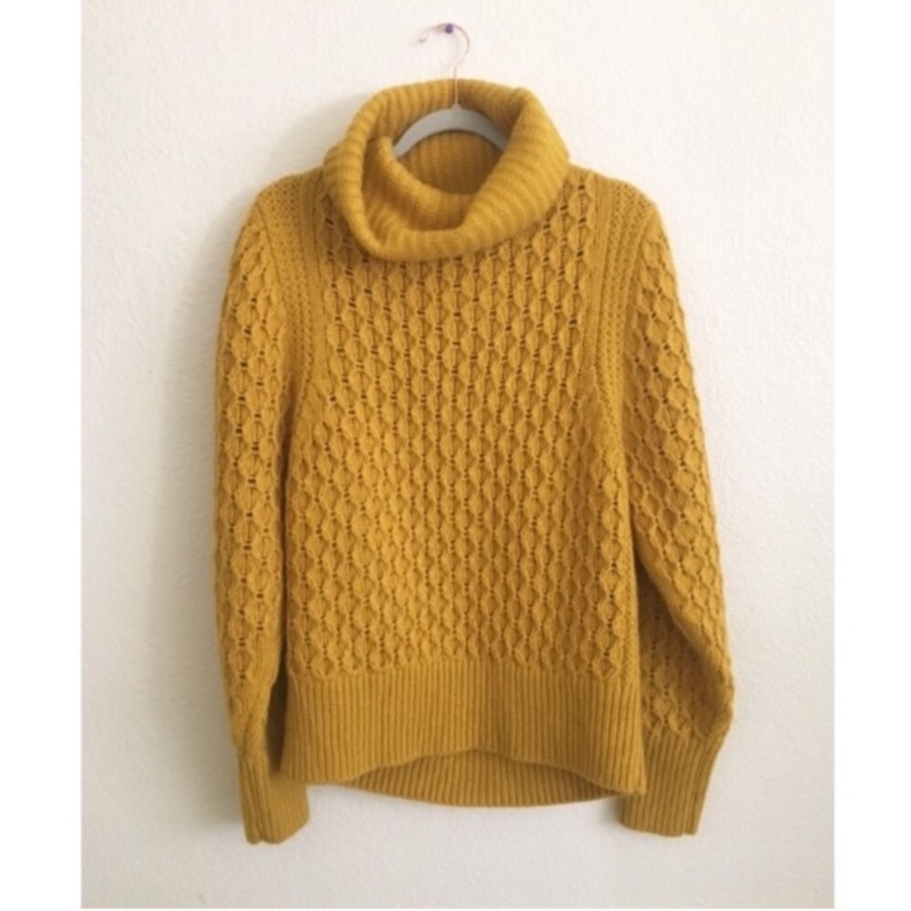 Italian Yarn Mustard Sweater