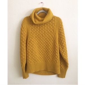 Italian Yarn Mustard Sweater
