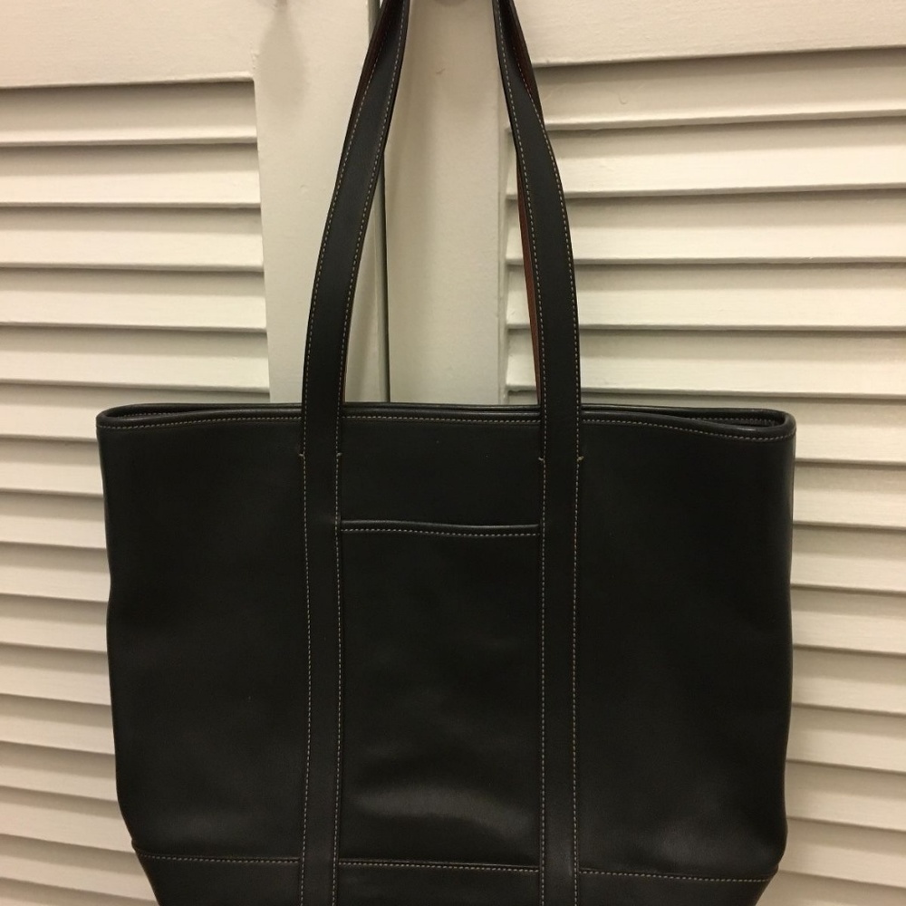 Coach- black tote bag