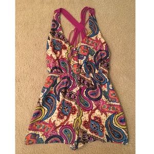 Impeccable Pig Paisley Romper