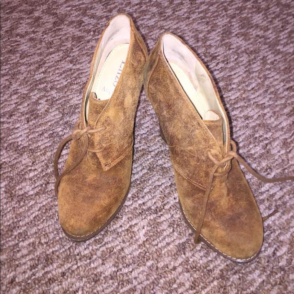 Enzo wedges worn twice