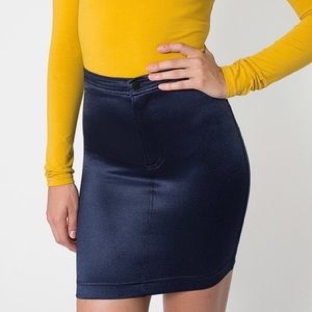 American apparel disco skirt