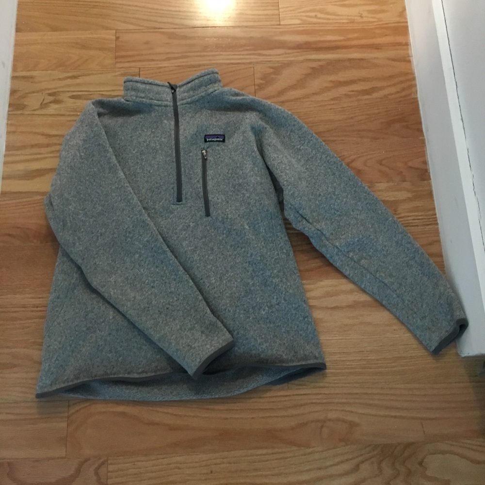 Gray Patagonia pullover
