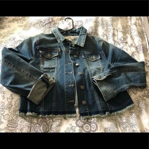 Jessica Simpson Maternity Jean Jacket