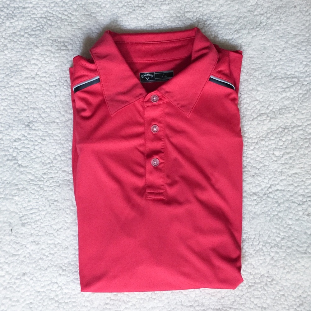 CALLOWAY Golf Red Polo