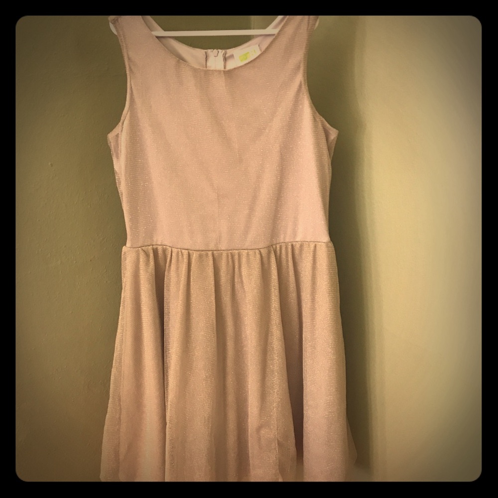 Girls sparkly holiday dress