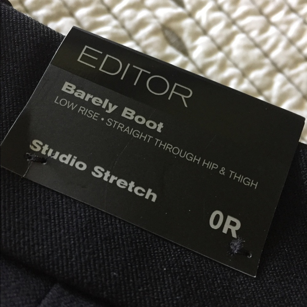 NWT Express Editor Barely Boot Dress Pants