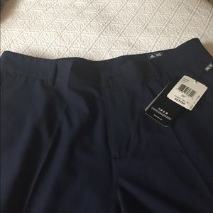 Navy dry fit golf shorts