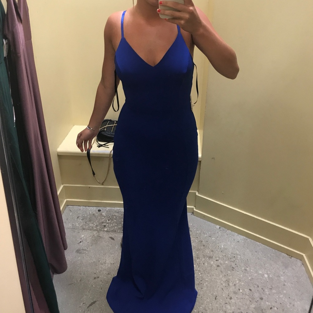 Blue Long Dress