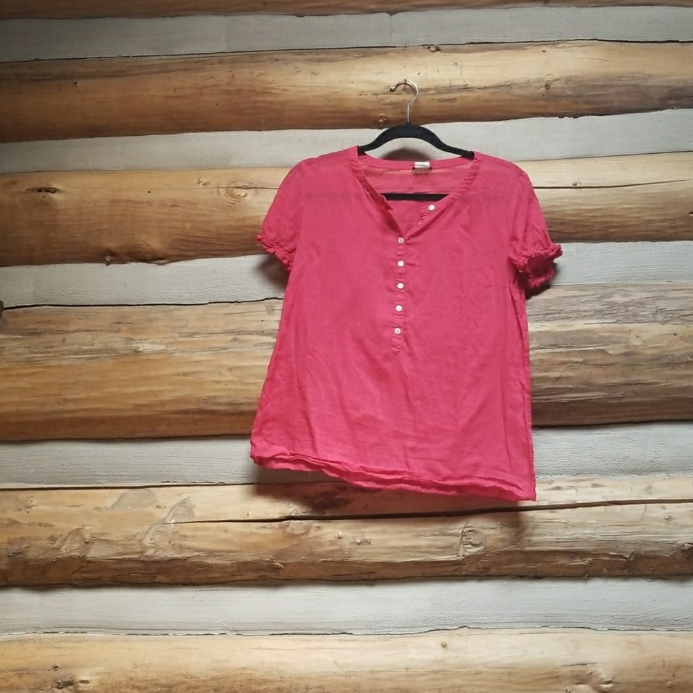 Magenta J.Crew top EUC