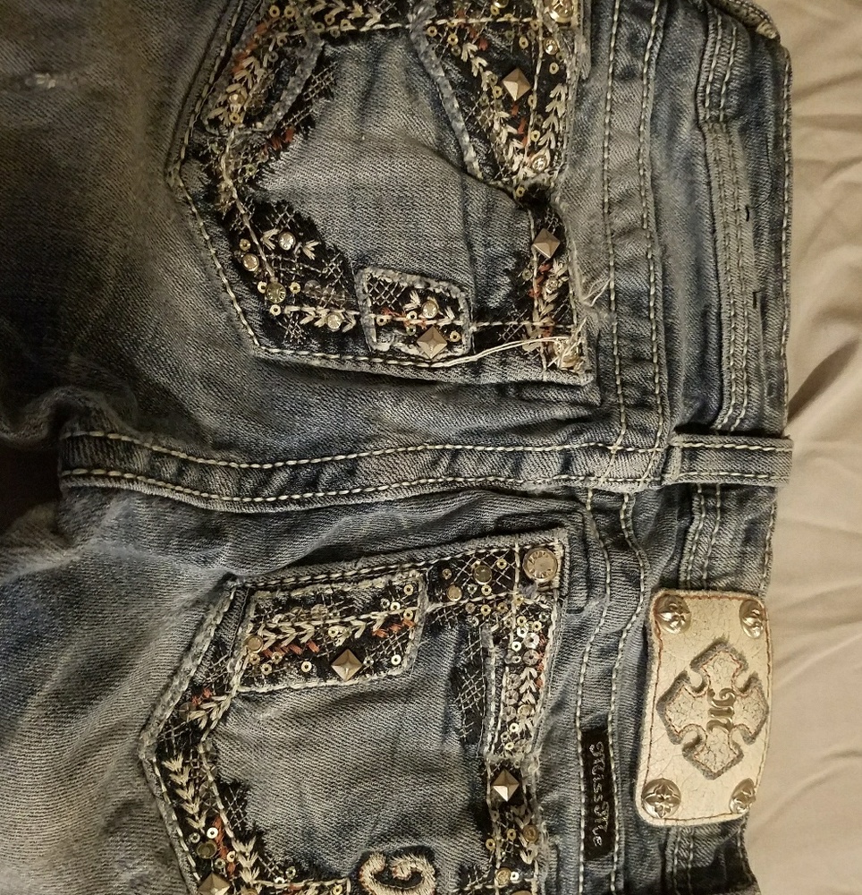 Miss Me Skinny jeans size 12 kids