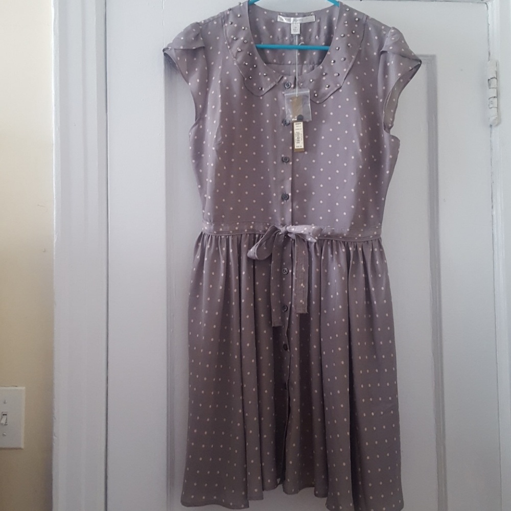 NWT Lauren Conrad Charmed Life polka dot dress