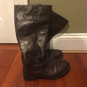 Women's Rampage Leather Boots size 10