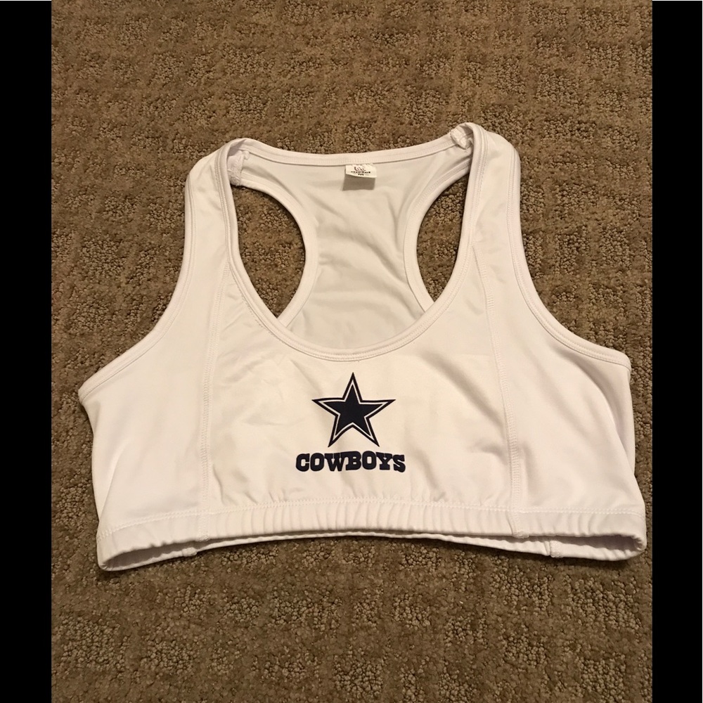 Dallas Cowboys sports bra Medium new