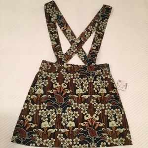 Zara Trafaluc Corduroy Pocket Skirt RemovableStrap