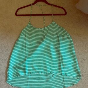 Green stripped tank !