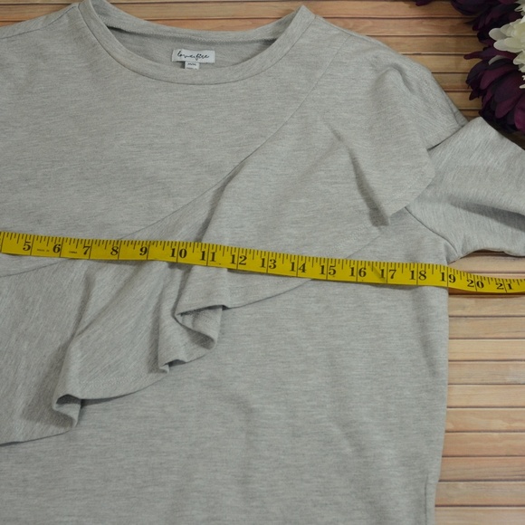 Love, Fire Ruffle Front Sweatshirt - Picture 4 of 5