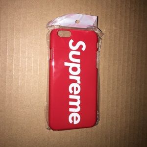 Supreme iPhone 6s Red case
