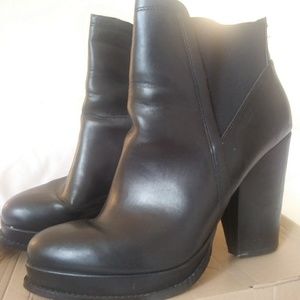 Asos mini platform ankle boots