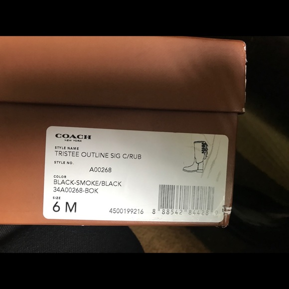 Coach Tristee Outline Signature Rainboots - Picture 3 of 7