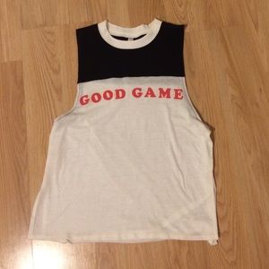 Free People Movement “ good game “ tank