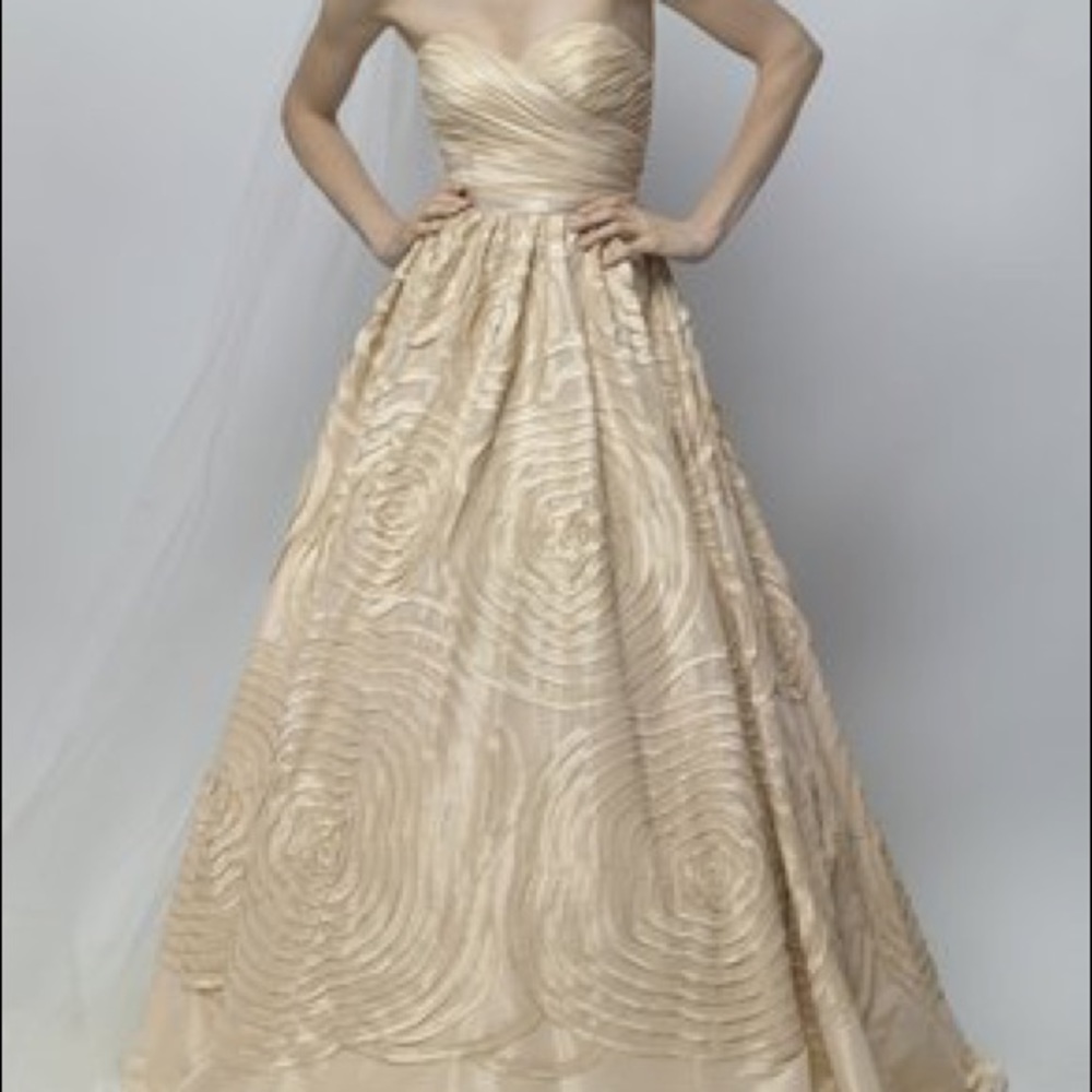 Wtoo Camilla Ivory size 10! Pockets! Sweetheart! - Picture 2 of 5