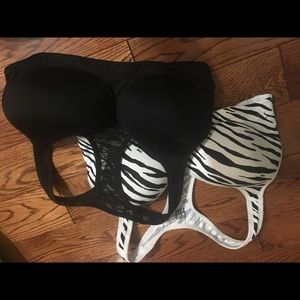 2 size small Victoria's Secret Pink sports bras