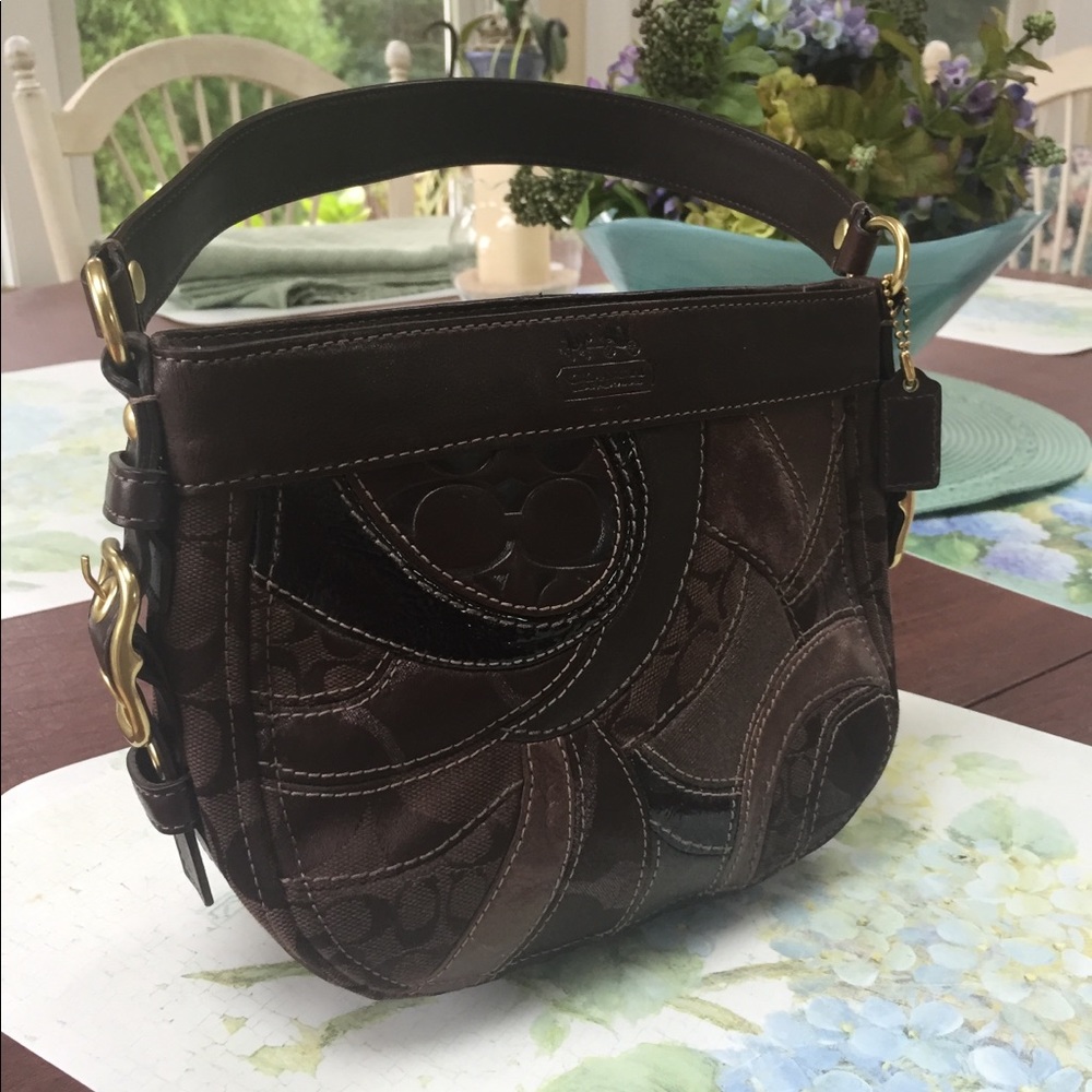 Patchwork Coach Purse - PERFECT condition