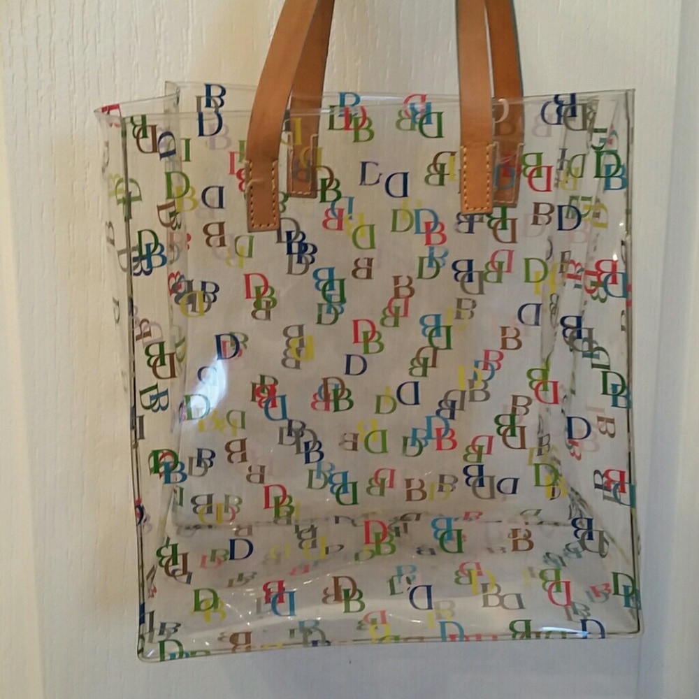 Dooney & Bourke Clear Mini Lunch Tote