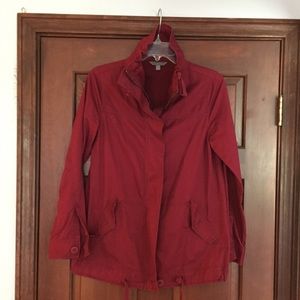 Red military jacket