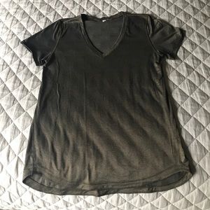 Shimmery Lululemon TShirt