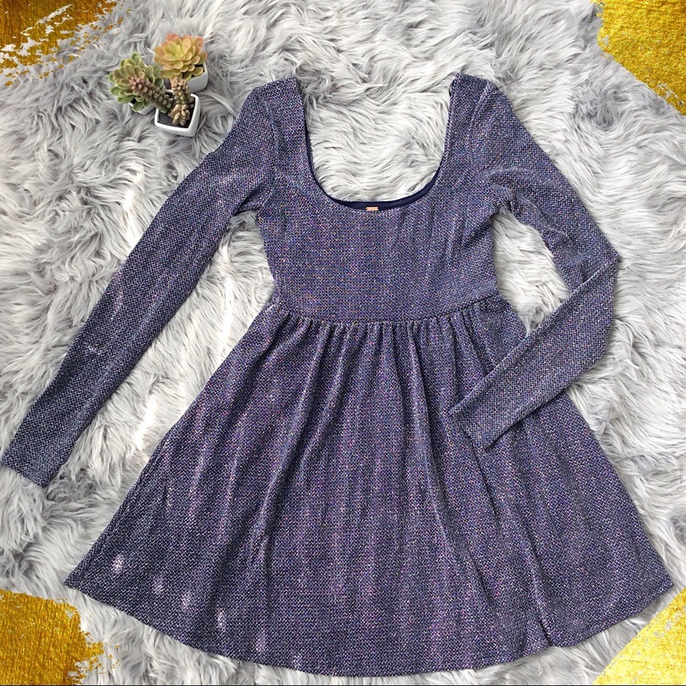 FREE PEOPLE Shimmery Dress - Picture 3 of 8