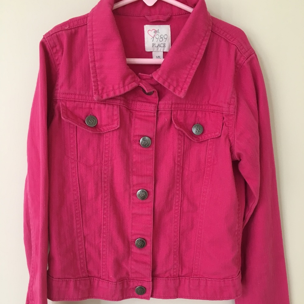 Pink Jean jacket
