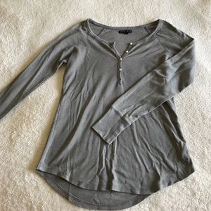 American Eagle long sleeve Henley shirt