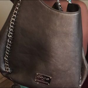 Silver Bebe Hobo bag