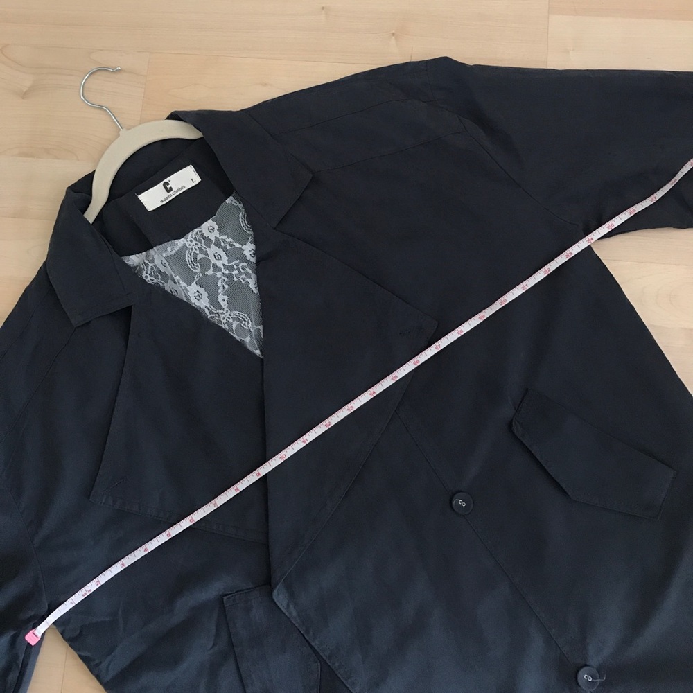 Boxy jacket fully lined with lace - Picture 5 of 8