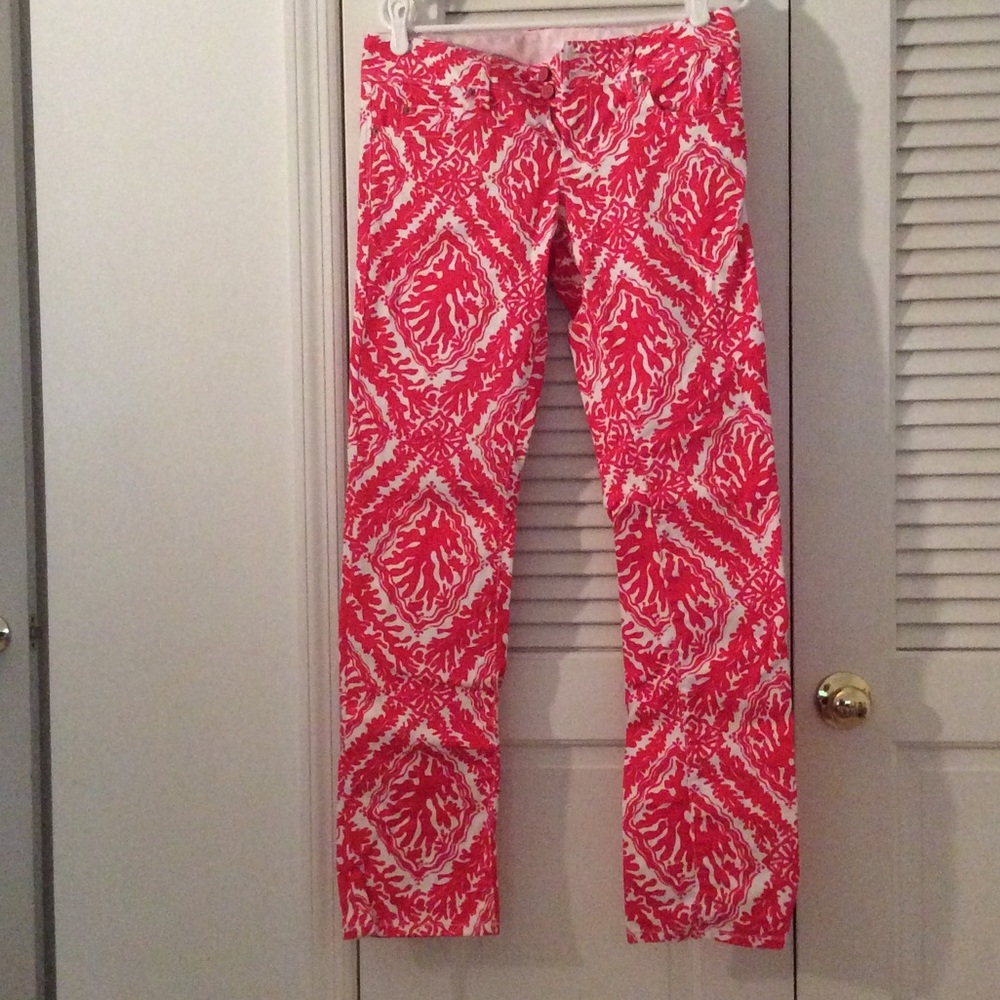 Lilly Pulitzer Worth Straight Cut Jeans