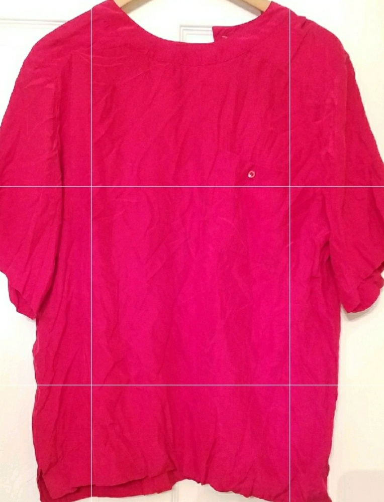Banana Republic silk cotton blend top - Picture 1 of 4