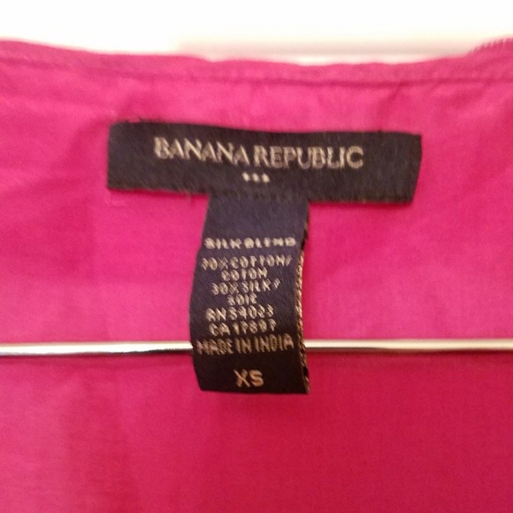 Banana Republic silk cotton blend top - Picture 3 of 4