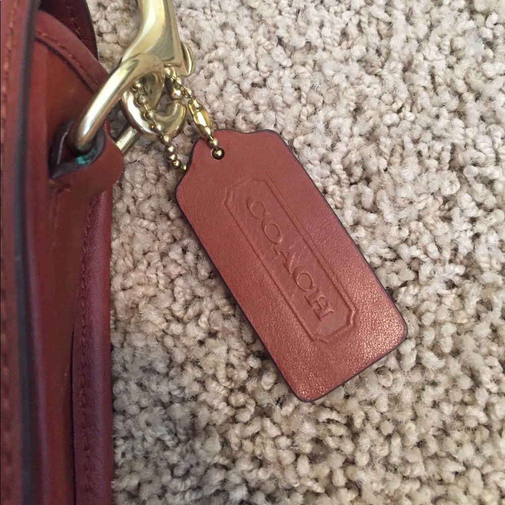 Coach brown leather purse - Picture 2 of 7