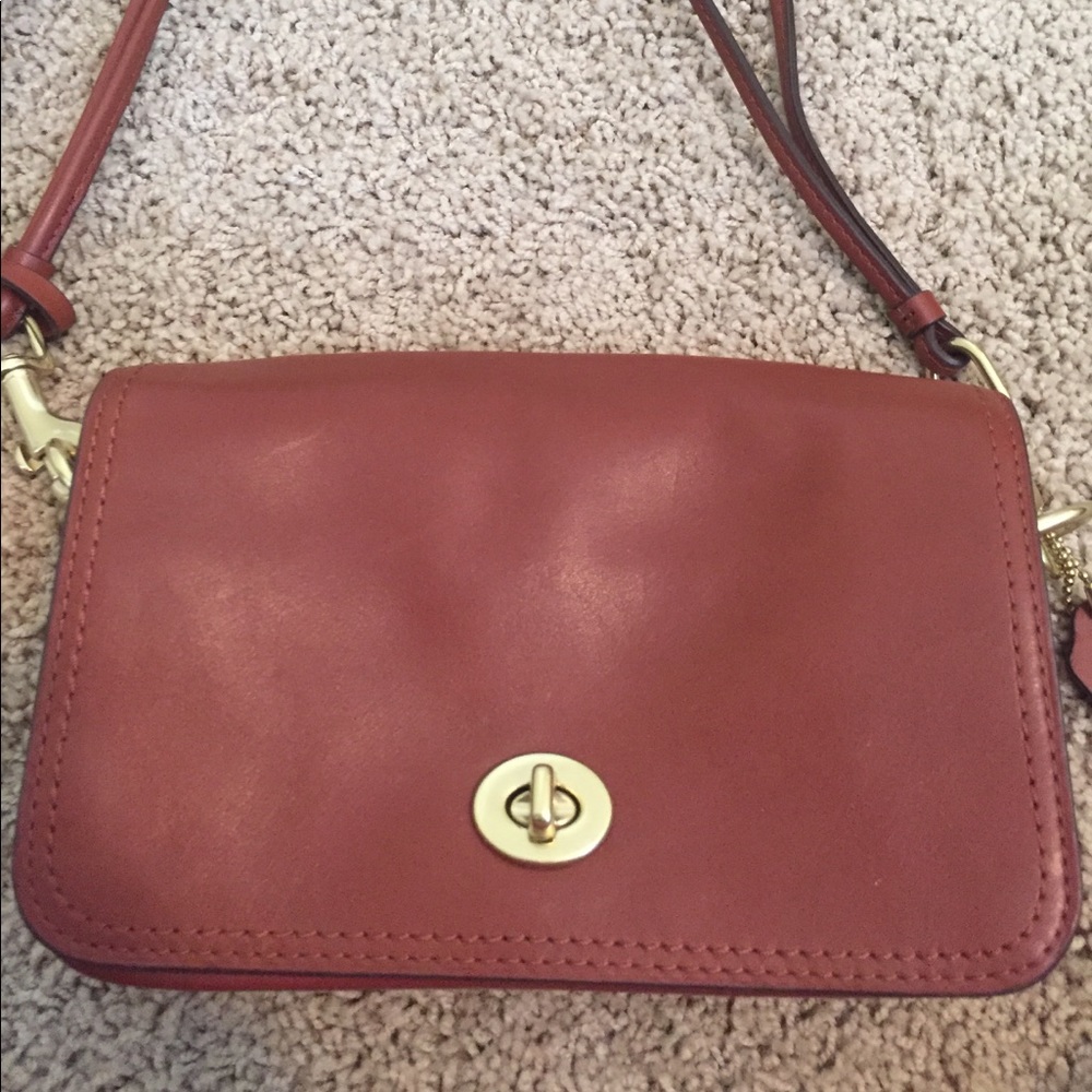 Coach brown leather purse - Picture 5 of 7