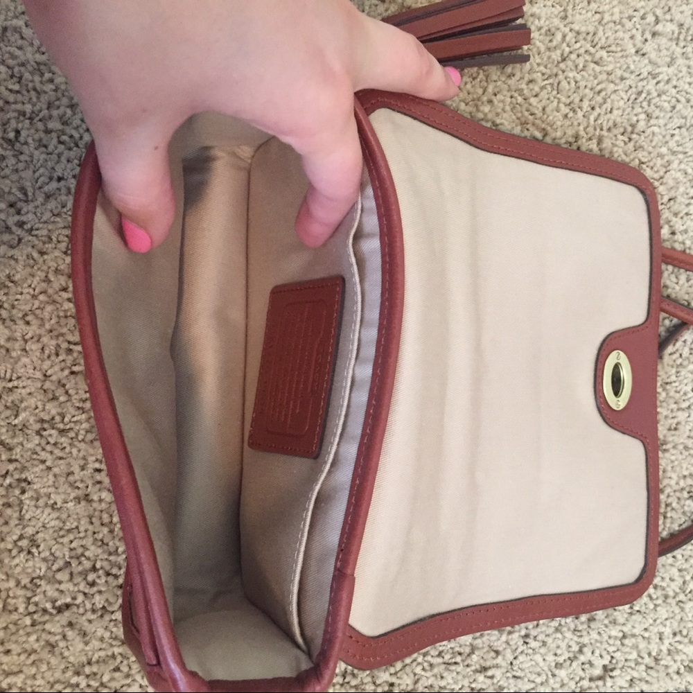 Coach brown leather purse - Picture 6 of 7