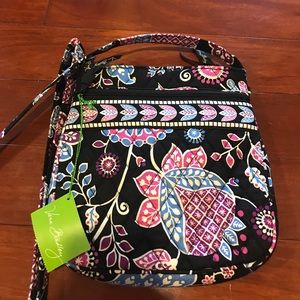 Vera Bradley Petite Double Zip Hipster